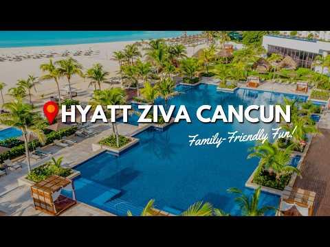 Hyatt Ziva Cancun Day 2 | Pools, Dolphins, Food, and Fun